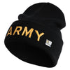 Wording of US Army Embroidered 12 Inch Long Knitted Beanie