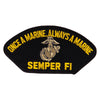 Licensed U.S. Marine Corps OMAM Semper Fi Patch Made in USA