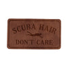 Scuba Hair Don't Care Faux Leather Patch - Scuba Hair DonT Care OSFM