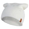 Vintage Long Slouchy Beanie - White OSFM