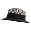 UPF 50+ Toyo Braid 2.5" Brim Top Hat - Brown Mix/Brown OSFM