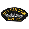 USS San Juan Submarine SSN 751 Patch - SSN-751 OSFM