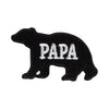 Papa Bear Black Patch - Papa Bear OSFM