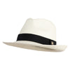Soft Toyo Panama Fedora Hat - Natural M