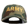 Wording of U.S. Army Embroidered Enzyme Washed Camo Cap