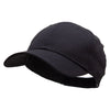 Youth Poly Cotton Twill Cap - Black OSFM