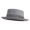 Wool Felt 2" Brim Lined Band Top Hat