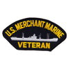 Licensed U.S. Merchant Marine Corps Veteran Patch Made in USA