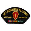 25th Infantry Division Vietnam Veteran Patch - 25th Vietnam OSFM