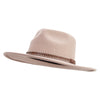 Women's Stitched Style Band Hat - Beige OSFM