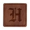 Old English H Faux Leather Patch - Old English H OSFM