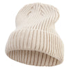 Rib Knit Cuff Long Beanie - Birch OSFM