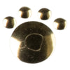 Animals Paw Prints Iron on Hotfix - Gold OSFM