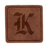 Old English K Faux Leather Patch - Old English K OSFM