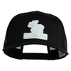 Maine State Moose Patched Premium Trucker Mesh Cap - Black OSFM