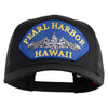 Pearl Harbor Hawaii Submarine Blue Patched Solid Cotton Twill Mesh Prostyle Cap - Black OSFM