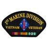 1st Marine Division Vietnam Veteran Patch - 1st Vietnam OSFM
