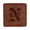 Old English N Faux Leather Patch - Old English N OSFM