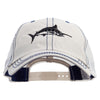 Black Swordfish Embroidered Big Size Special Cotton Low Profile Trucker Cap - Putty XL-3XL