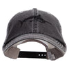 Black Swordfish Embroidered Big Size Special Cotton Low Profile Trucker Cap - Black XL-3XL