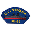 USS Nevada BB 36 Blue Patch - bb-36 OSFM
