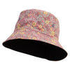 Women's Floral Bucket Hat - Pink OSFM
