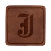 Old English J Faux Leather Patch - Old English J OSFM