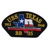 USS Texas 1912 1948 BB 35 Patch - bb-35 OSFM