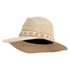 Women's Floppy Fedora Hat - Cream OSFM
