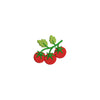 Tomato Vine Logo digitized embroidery design