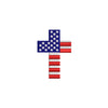 American Flag Cross Symbol - American Flag Cross Symbol OSFM