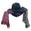 Women's Space Dye Paisley Summer Scarf Shawl