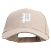 Old English P Embroidered New Big Size High Profile Twill Cap - Khaki XL-3XL