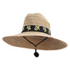 Turtle Band Lifeguard Straw Hat - Turtle OSFM