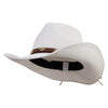Women's Cowboy Hat - White OSFM