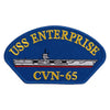 USS Enterprise CVN 65 Blue Patch - cvn-65 OSFM