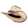 Woven Paper Cowboy Hat - Natural OSFM