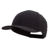 Fused Buckram Backing Performance Cap - Black OSFM