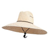 Wide Brim Natural Palm Hat - Natural OSFM