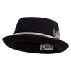 Woolfelt Upbrim Fedora with Feather