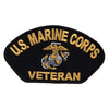 US Marine Corps Retired Patch - Black OSFM