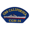 USS California CGN 36 Blue Patch - cgn-36 OSFM