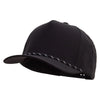 5 Panel with Fused Buckram Backing Performance Cap - Black OSFM