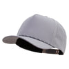 5 Panel with Fused Buckram Backing Performance Cap - Grey OSFM