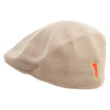 Number 1 Digit Embroidered Big Mesh Ivy Cap - Khaki XL-2XL