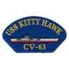 USS Kitty Hawk CV 63 Blue Patch - cv-63 OSFM