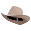 Women's Decorative Band Cowboy Hat - Beige-Mix OSFM