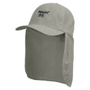 Mermaid Hair Don't Care Embroidered Flap Hats - Grey OSFM