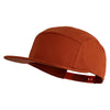 5 Panel Superior Cotton Twill Flat Bill Camper Cap - Texas-Orange OSFM