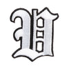 Old English White V Patch - White OSFM